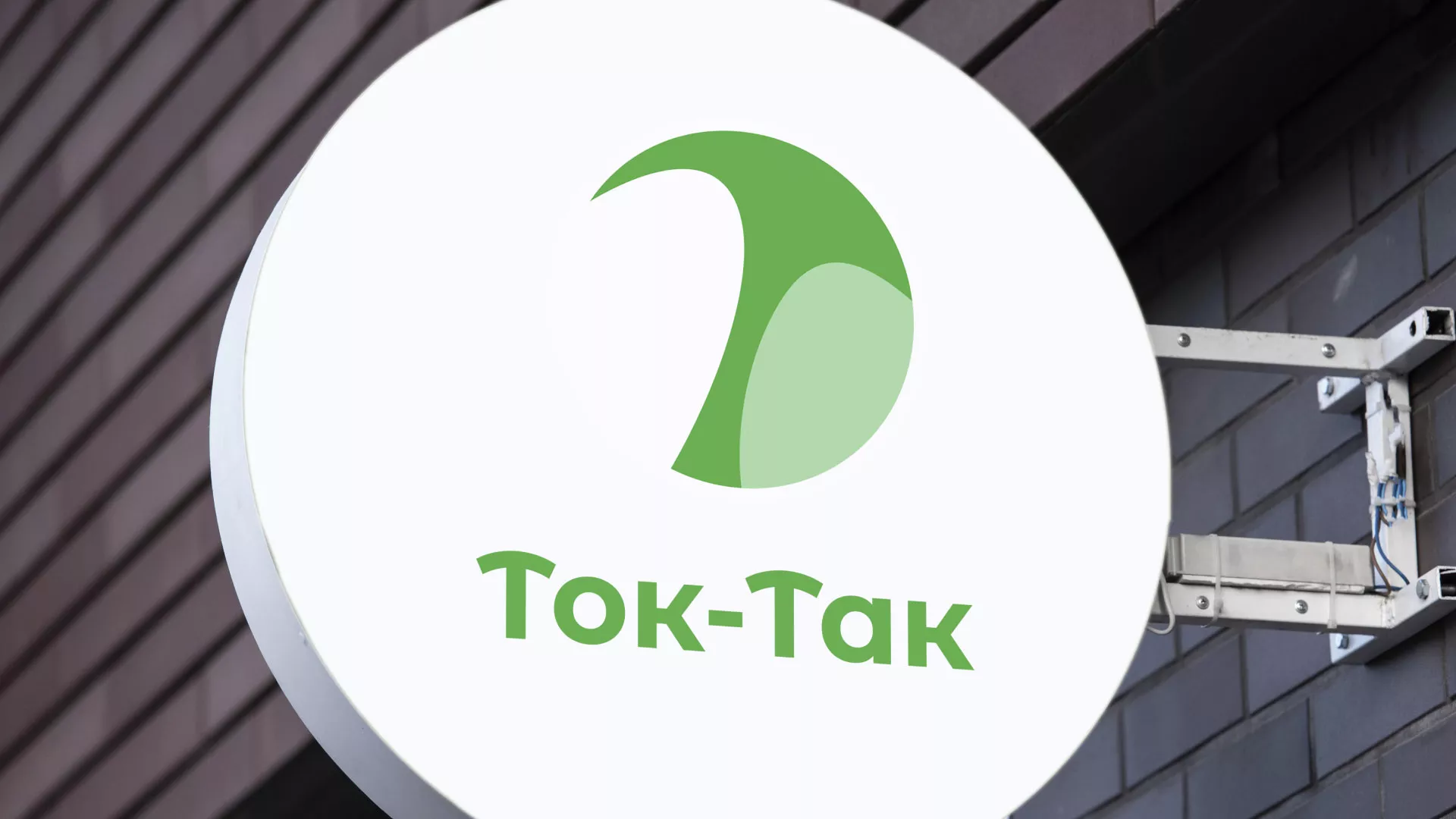 Разработка логотипа аутсорсинговой компании «Ток-Так» в Мирном