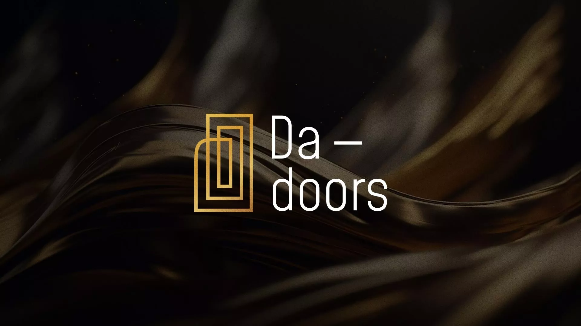 Разработка логотипа для компании «DA-DOORS» в Мирном